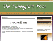 Tablet Screenshot of enneagrampress.com